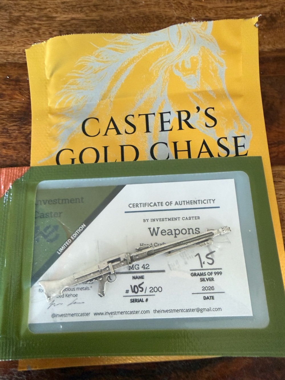 Casters Gold Chase